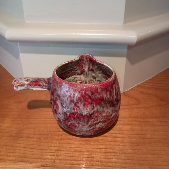 VTG California Pottery Paradise Guild Arts & Crafts Creamer Pitcher Sauce Pourer - Picture 6 of 10